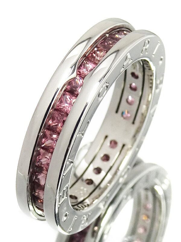 【BVLGARI】【XSサイズ】ブルガリ『K18WG B-zero1リング(ビー