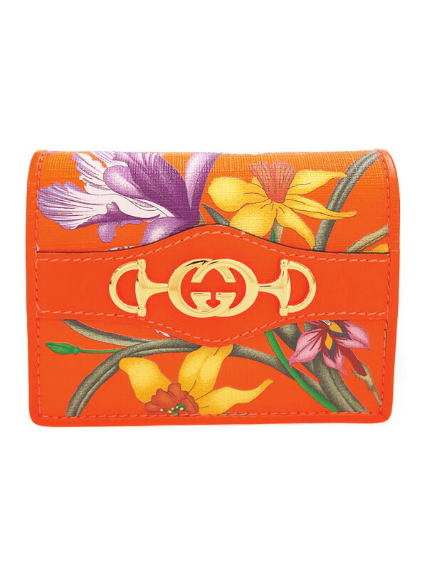 GUCCI】グッチ『フローラルプリント コンパクトウォレット GUCCI】グッチ『フローラルプリント コンパクトウォレット