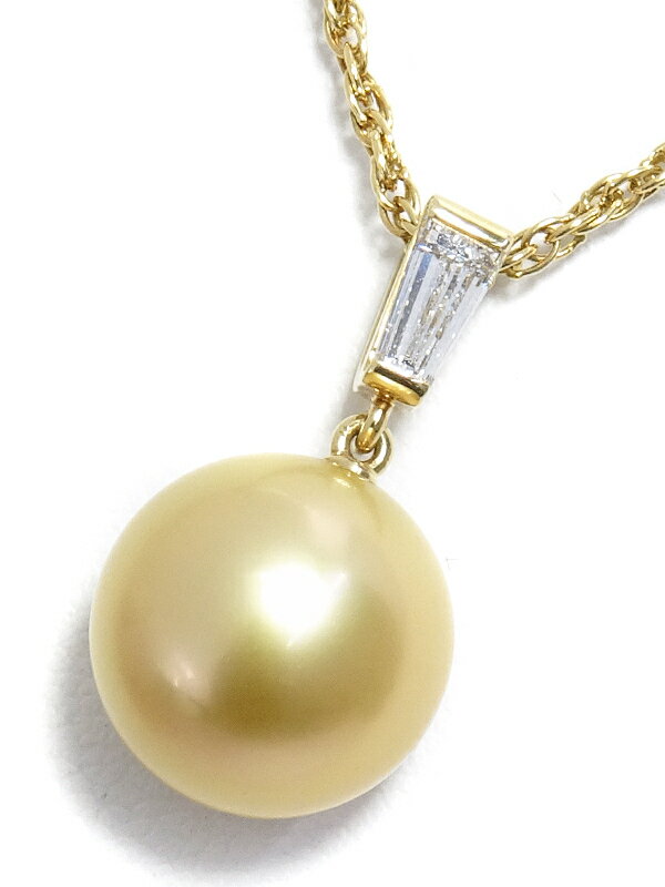 TASAKI】【真珠鑑別書】タサキ『K18YG ゴールデンパ―ル11.6mm TASAKI】【真珠鑑別書】タサキ『K18YG ゴールデンパ―ル11.6mm