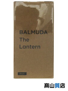 【BALMUDA】バルミューダ『 ザ・ランタン（BALMUDA The Lantern）』L02A-BK ブラック アウトドア キャンプ 1週間保証【新品】