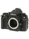 【Nikon】ニコン『Df ボディ ブラック』1625万画素 FXフォーマット SDXC デジタル一眼レフカメラ 1週間保証【中古】