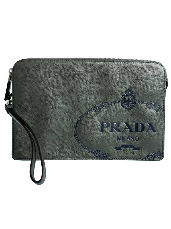 PRADA】【クラッチバッグ】プラダ『サフィアーノレザー クラッチ