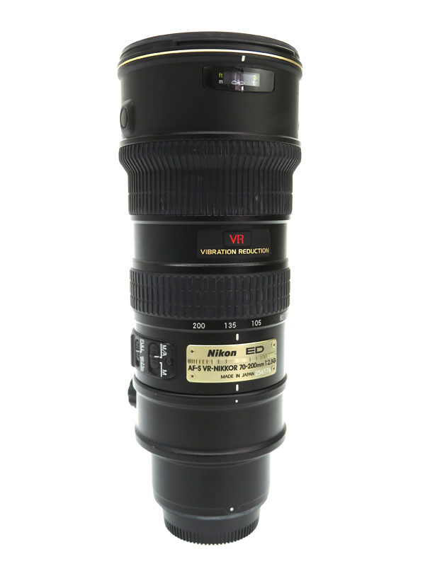 【Nikon】ニコン『AF-S VR Zoom-Nikkor ED 70-200mm F2.8G(IF)』2003年 ブラック 手ブレ補正 一眼レフカメラ用レンズ 1週間保証【中古】