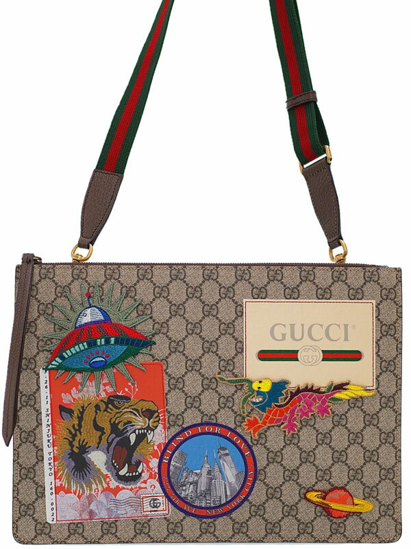 GUCCI】【クラッチバッグ】グッチ『GGスプリーム クーリエ ショルダー