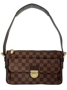 【LOUIS VUITTON】【別売りロングショルダー付】ルイヴィトン『ダミエ ラヴェッロGM』N60006 レディース 2WAYバッグ 1週間保証【中古】