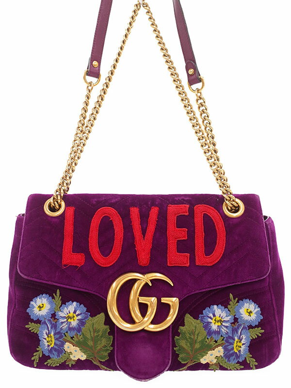 【GUCCI】【LOVED】グッチ『GGマーモント ベルベット