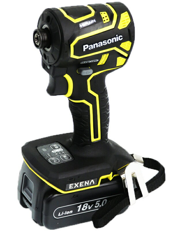 【Panasonic】パナソニック『EXENA Pseries 充電インパクトドライバー 14.4V/18V 黄 数量限定品(アタッチメント付)』EZ1PD1T1Y 電動工具 1週間保証【新品】