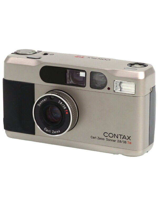 【CONTAX】コンタックス『T2 チタンクローム』38mmF2.8 コンパクトフィルムカメラ 1週間保証【中古】