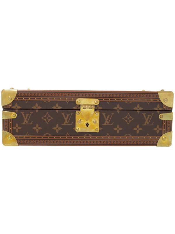 【LOUIS VUITTON】ルイヴィトン『モノグラム コフレ 8 モントル』M47641 ユニセックス ケース 1週間保証【中古】