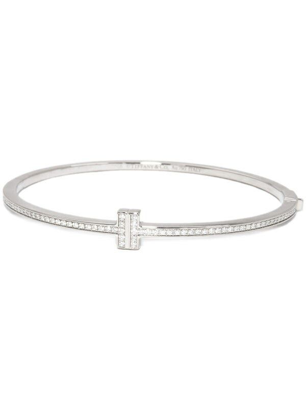 TIFFANY&Co.】【仕上済】ティファニー『K18WG T ダイヤモンド TIFFANY&Co.】【仕上済】ティファニー『K18WG T ダイヤモンド