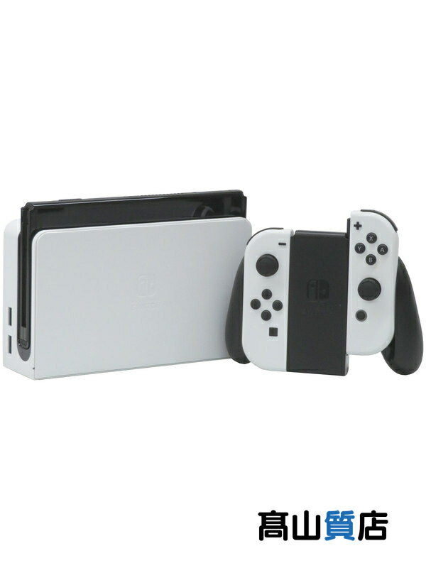 任天堂『Nintendo Switch(有機ELモデル) Joy-Con(L) /(R) ホワイト』switch ゲーム機 1週間保証