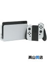 【Nintendo】任天堂 Nintendo Switch 有機ELモデル Joy-Con L / R ホワイト switch ゲーム機 1週間保証【中古】