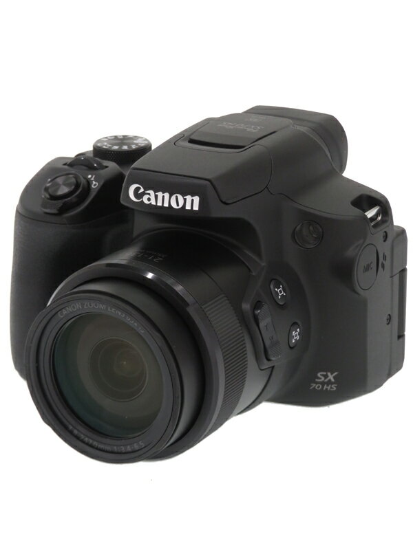 【Canon】キヤノン『PowerShot SX70 HS』PSSX70HS 2030万画素 光学65倍 4K動画 SDXC コンパクトデジタルカメラ 1週間保証【中古】