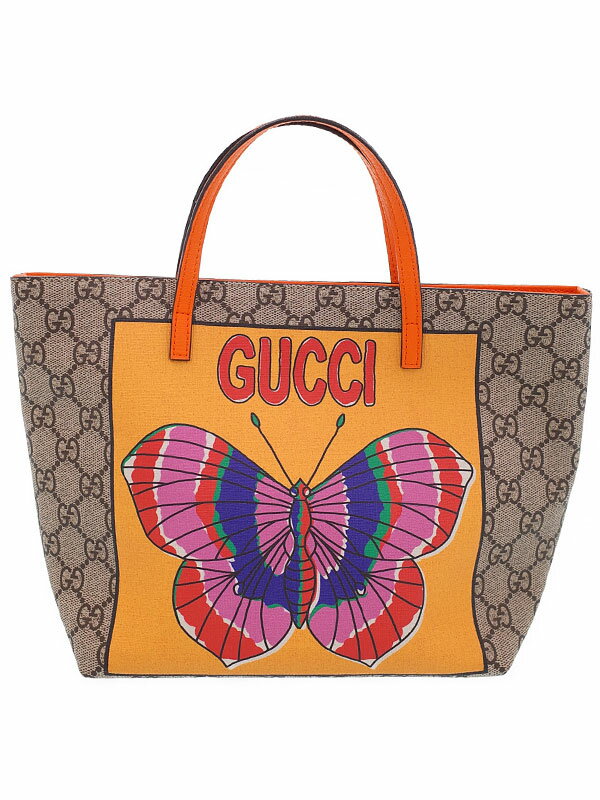 GUCCI】グッチ『チルドレンズ GGスプリーム バタフライ トート GUCCI】グッチ『チルドレンズ GGスプリーム バタフライ トート