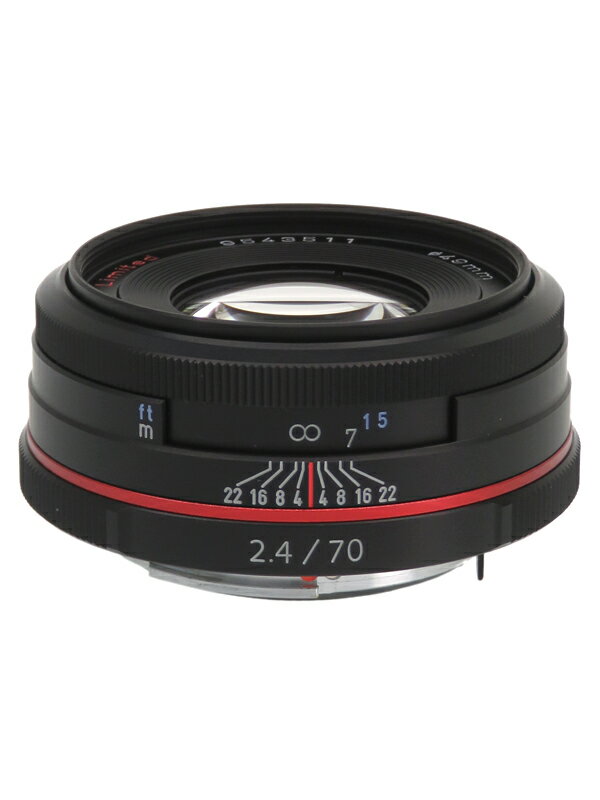 【RICOH】リコー/ペンタックス『HD PENTAX-DA 70mmF2.4 Limited ブラック』レンズ 1週間保証【中古】