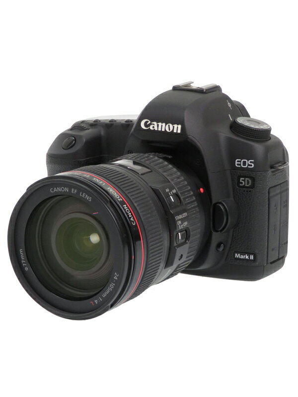 【Canon】キヤノン『EOS 5D Mark II EF24-105L IS Uレンズキット』EOS5DMK2LK デジタル一眼レフカメラ 1週間保証【中古】