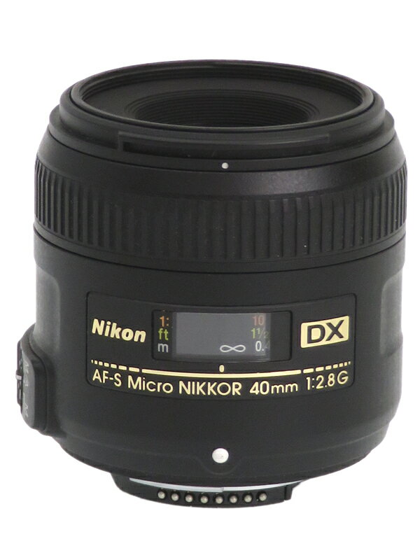Nikon】ニコン『AF-S DX Micro NIKKOR 40mm f/2.8G』レンズ 1週間保証