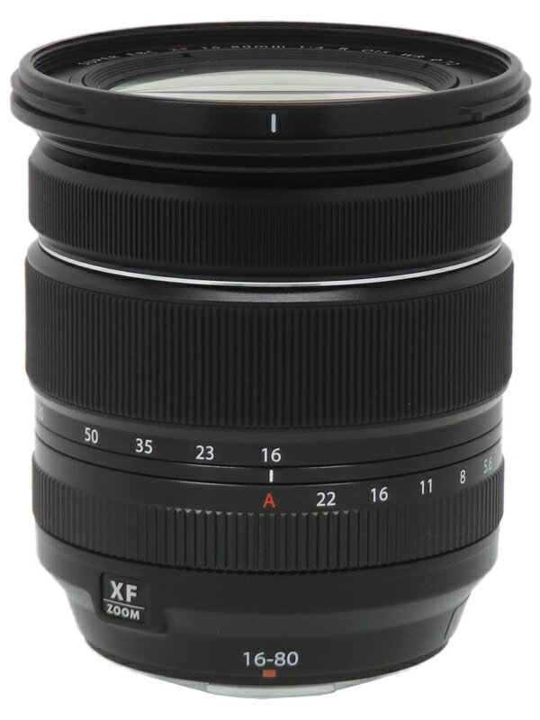 【FUJIFILM】富士フイルム『FUJINON XF16-80mmF4 R OIS WR』レンズ 1週間保証【中古】