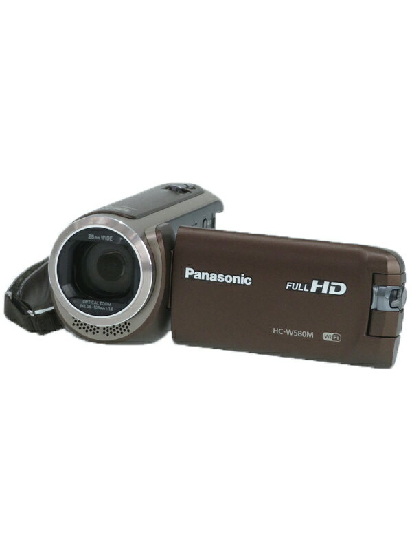 【Panasonic】パナソニック『デジタルハイビジョンビデオカメラ ブラウン』HC-W580M-T 1週間保証【中古】