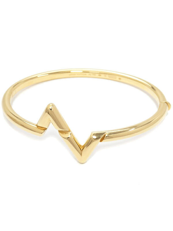 Louis Vuitton Upside Down Lv volt upside down bracelet, yellow gold (Q05001)