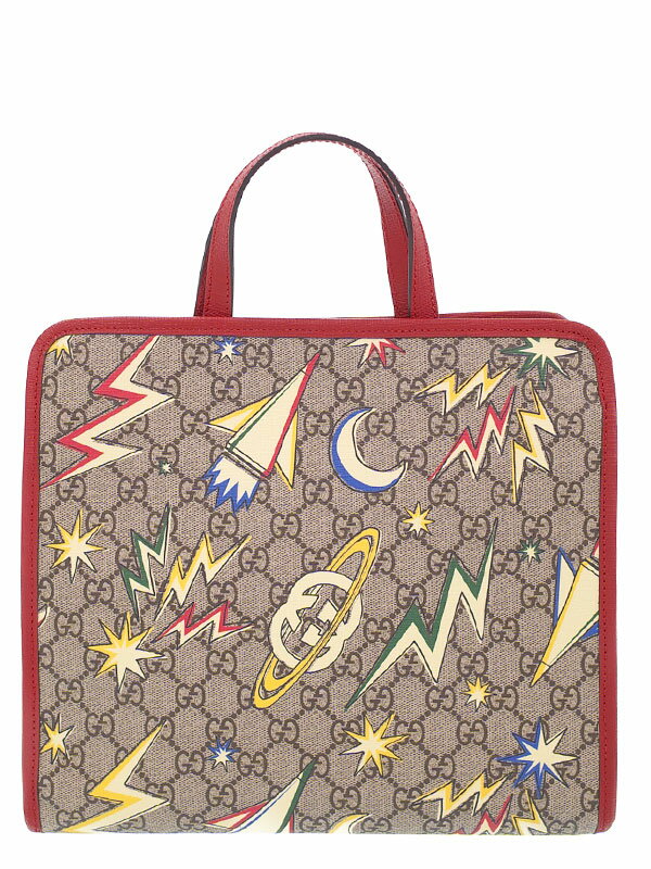 GUCCI】グッチ『チルドレンズ スペースプリント トートバッグ』605614