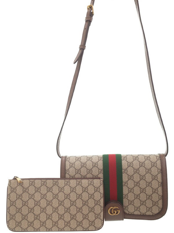 GUCCI】グッチ『オフディア GGスプリーム 2WAYクラッチバッグ GUCCI】グッチ『オフディア GGスプリーム 2WAYクラッチバッグ