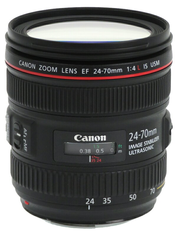 【Canon】キヤノン『EF24-70mm F4L IS USM』EF24-7040LIS レンズ 1週間保証【中古】