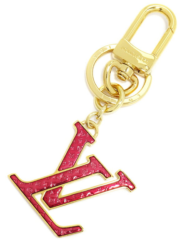 Louis Vuitton】ルイヴィトン『ポルト クレ・LV ナノグラム』M00547
