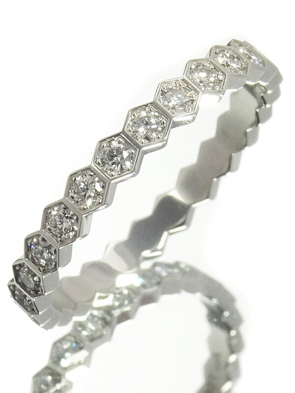 インポート・海外人気ブランド CHAUMET】ショーメ『K18WG ビー マイ ラブ ハニカムリング ホワイトゴールド