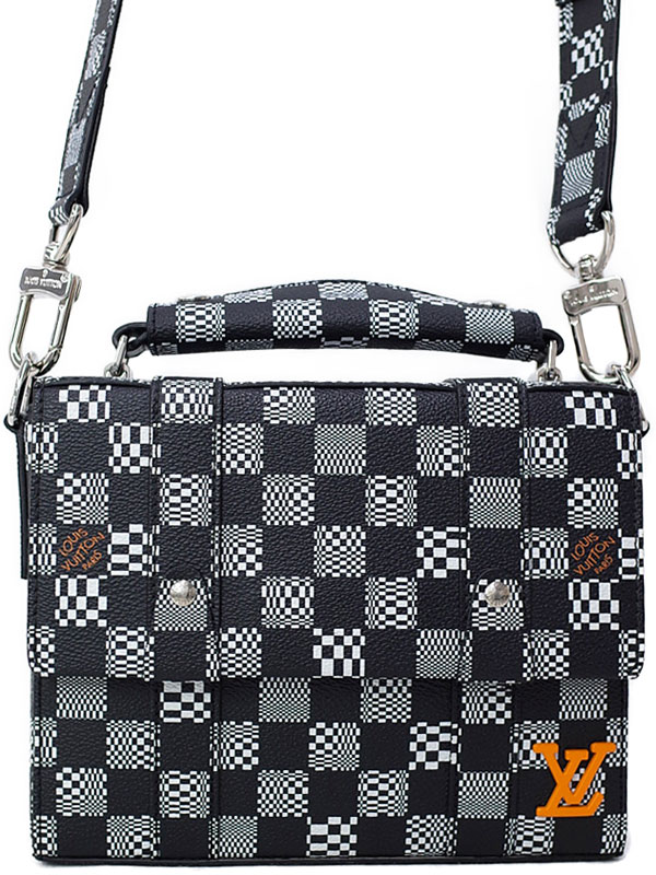 【LOUIS VUITTON】ルイヴィトン『ダミエ ディストーテッド フラップ ソフトトランク メッセンジャー』N50032 メンズ 2WAYバッグ 1週間保証【中古】のサムネイル