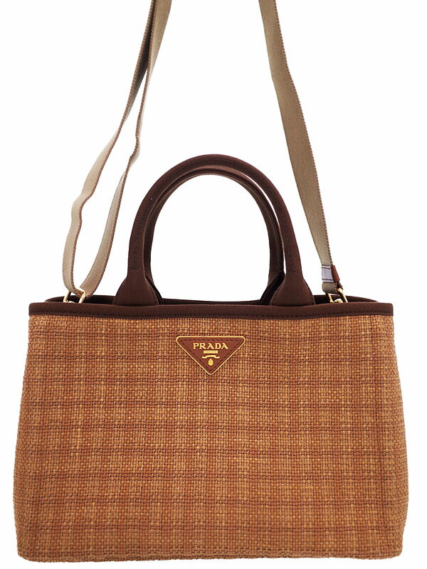 PRADA】プラダ『カゴバッグ』1BG155 レディース 2WAYバッグ 1 PRADA】プラダ『カゴバッグ』1BG155 レディース 2WAYバッグ 1