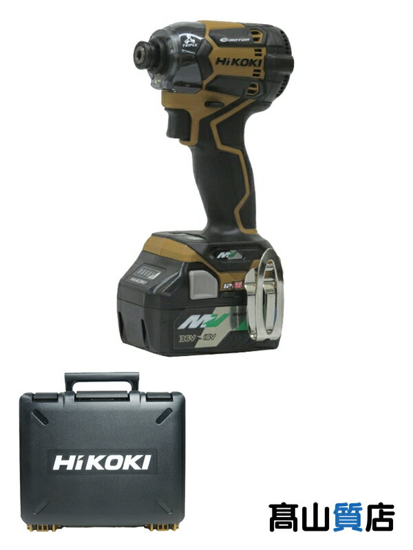 【HiKOKI】【未使用品】ハイコーキ『コードレスインパクト