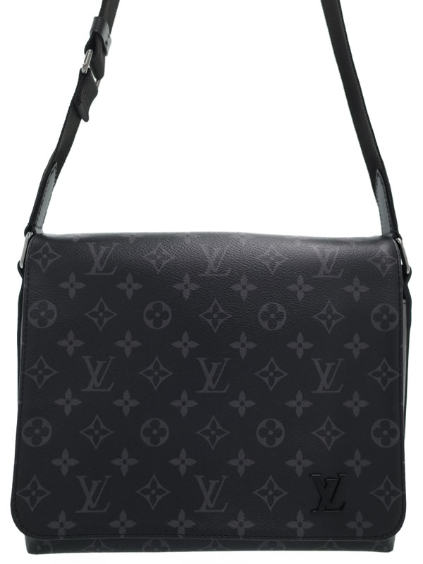 【LOUIS VUITTON】ルイヴィトン『モノグラム エクリプス ディストリクトPM NV2』M45272 メンズ ショルダーバッグ 1週間保証【中古】のサムネイル