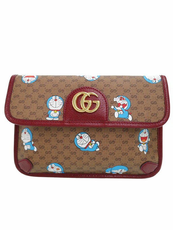 【GUCCI】グッチ『ドラえもんコラボ ベルトバッグ』647817 メンズ レディース ボディバッグ 1週間保証【中古】