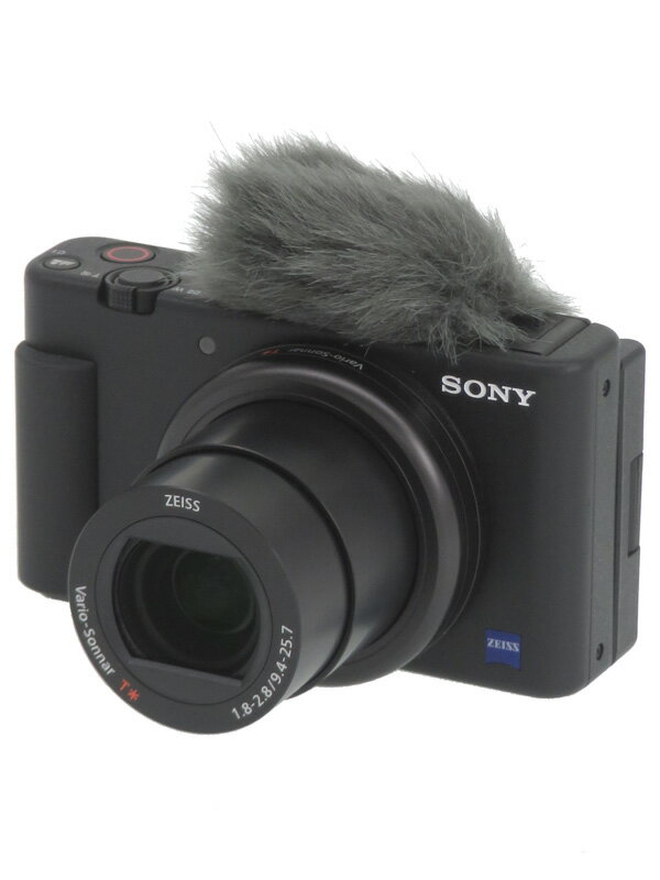 【SONY】ソニー『VLOGCAM ブラック』ZV-1(B) 2020年6月発売 コンパクトデジタルカメラ 1週間保証【中古】