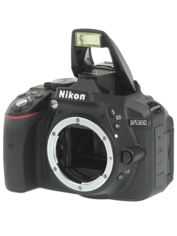 【Nikon】ニコン『D5300 ボディ ブラック』2013年11月発売 デジタル一眼レフカメラ 1週間保証【中古】
