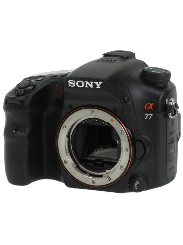 【SONY】ソニー『α77 ボディ』SLT-A77V 2011年10月発売 デジタル一眼カメラ 1週間保証【中古】
