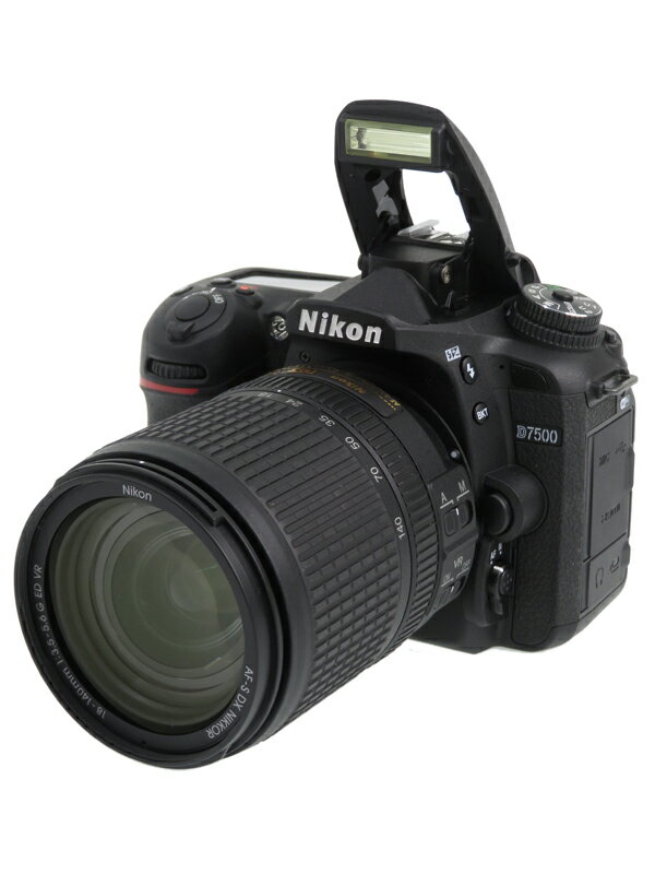 【Nikon】ニコン『D7500 18-140 VR レンズキット』2017年6月発売 デジタル一眼レフカメラ 1週間保証【中古】