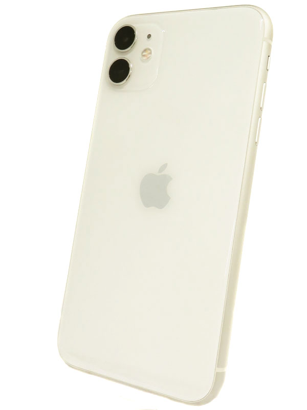 【Apple】アップル『iPhone 11 128GB SIMフリー ホワイト』MWM22J/A 2019年9月発売 スマートフォン 1週間保証【中古】