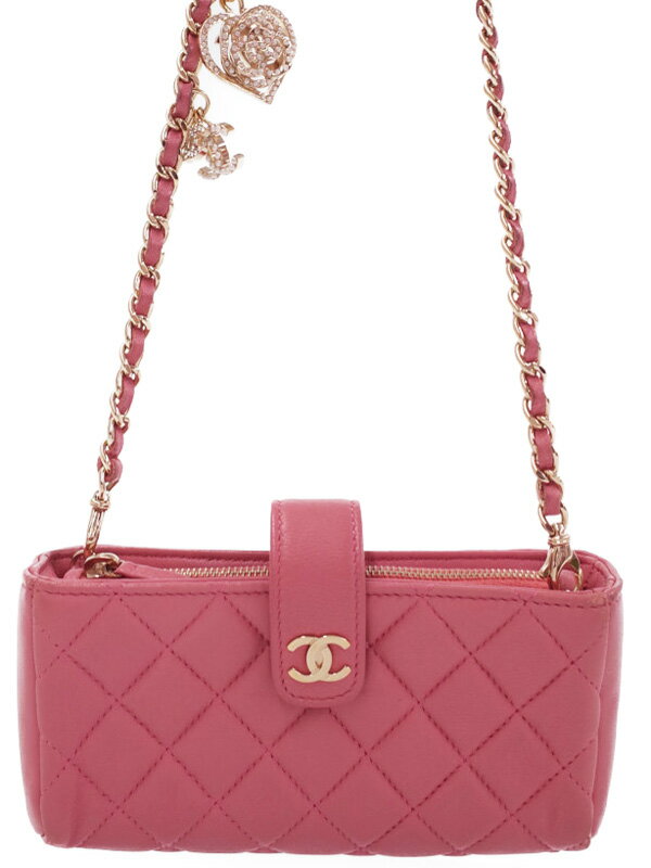 【CHANEL】シャネル『マトラッセ ミニチェーンショルダーバッグ』レディース 1週間保証【中古】のサムネイル