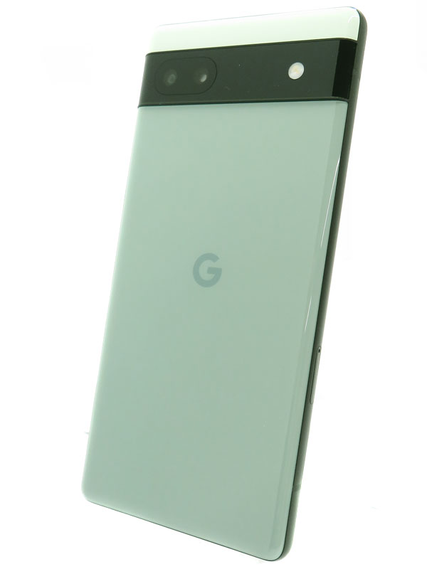 【Google】グーグル『Google Pixel 6a 128GB SIMロック解除済 ソフトバンク セージ』GB17L 2022年7月発売 スマートフォン 1週間保証【中古】