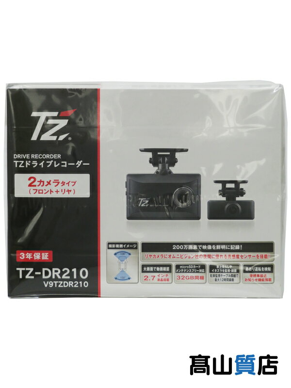 【COMTEC】コムテック『ドライブレコーダー TZ-DR210』V9TZDR210 カー用品 1週間保証【中古】