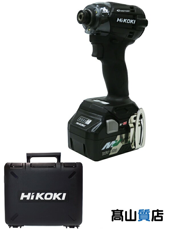 HiKOKI】【未使用品】ハイコーキ『18Vコードレスインパクト HiKOKI】【未使用品】ハイコーキ『18Vコードレスインパクト