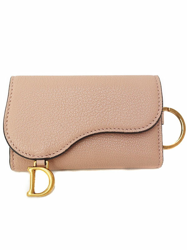 Christian Dior】クリスチャンディオール『サドル キーケース Christian Dior】クリスチャンディオール『サドル キーケース