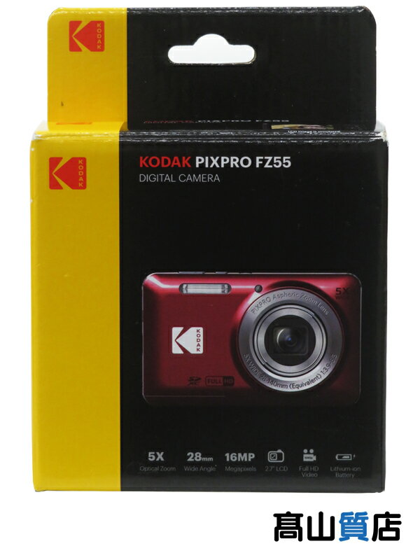 KODAK】【未使用品】コダック『KODAK PIXPRO FZ55 BLACK』FZ55