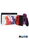 【Nintendo】任天堂『Nintendo Switch 有機ELモデル スカーレット・バイオレットエディション』HEG-S-KEAAA ゲーム機本体 1週間保証【中古】