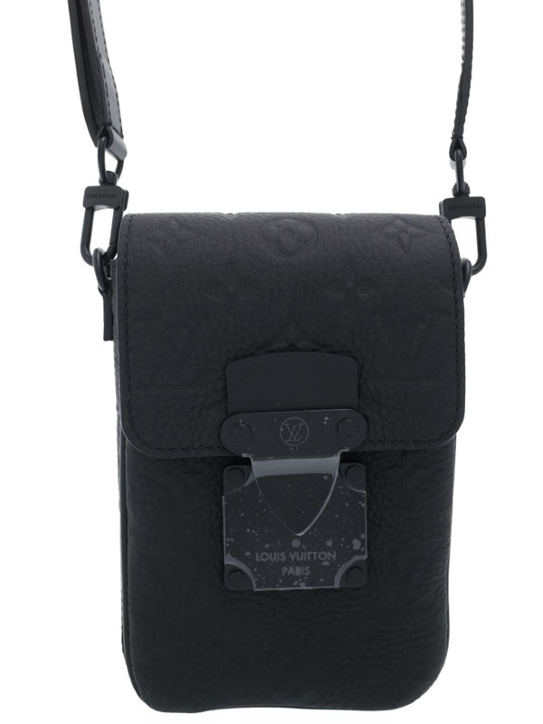 【LOUIS VUITTON】ルイヴィトン『Sロック ヴェルティカル ウエアラブル ウォレット』M81524 メンズ ショルダーバッグ 1週間保証【中古】のサムネイル
