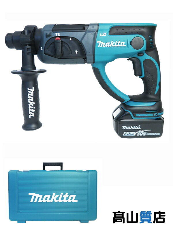 【makita】【未使用品】マキタ『充電式ハンマドリル バッテリ×2/充電器/プラスチックケース付 ビット別売』HR202DRGX 電動工具 1週間保証【中古】