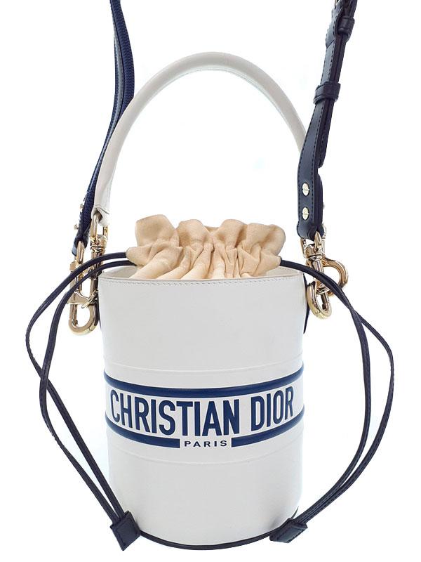 【Christian Dior】クリスチャンディオール『ディオール ヴァイブ スモール バスケット』レディース 2WAYバッグ 1週間保証【中古】