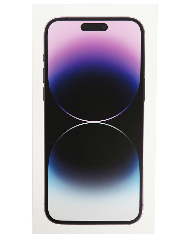 【Apple】アップル『iPhone 14 Pro Max 256GB SIMフリー ディープパープル』MQ9E3J/A 2022年9月発売 スマートフォン 1週間保証【中古】